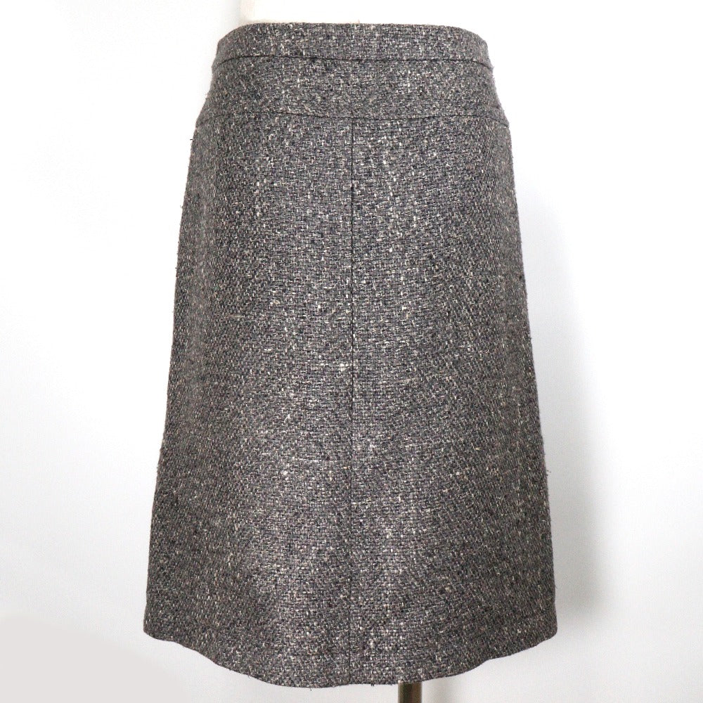 LOUIS VUITTON skirt CA36929 Rayon, Silk, Cupra gray Women 34