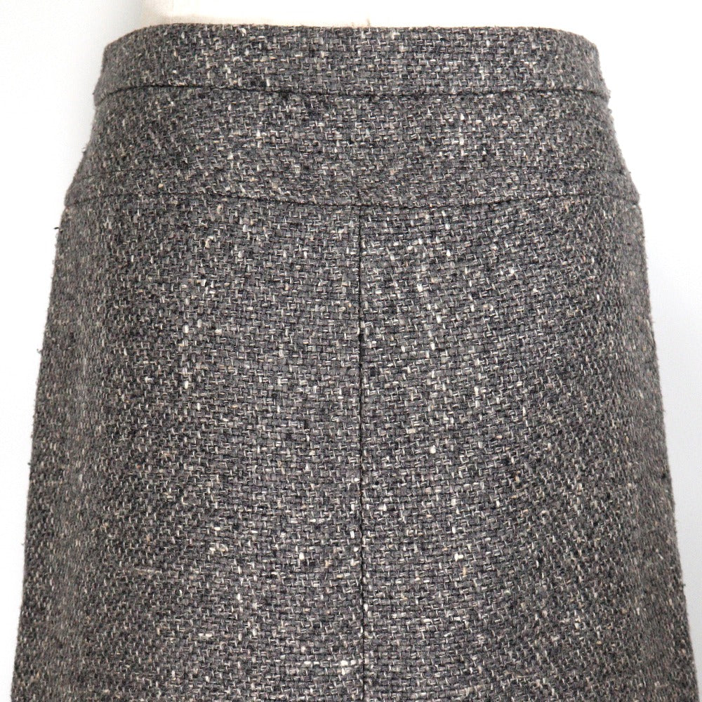 LOUIS VUITTON skirt CA36929 Rayon, Silk, Cupra gray Women 34