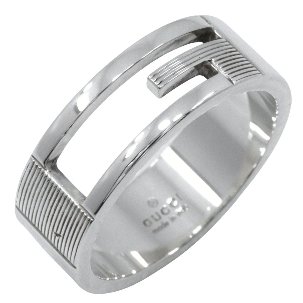 GUCCI Ring Silver925 Silver Branded G 25