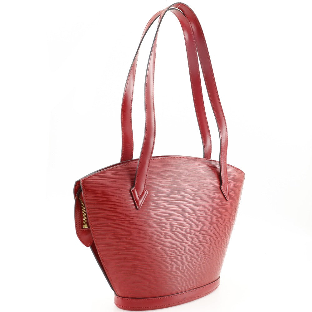 LOUIS VUITTON Shoulder Bag M52277 Epi Leather Red Sun jack Women