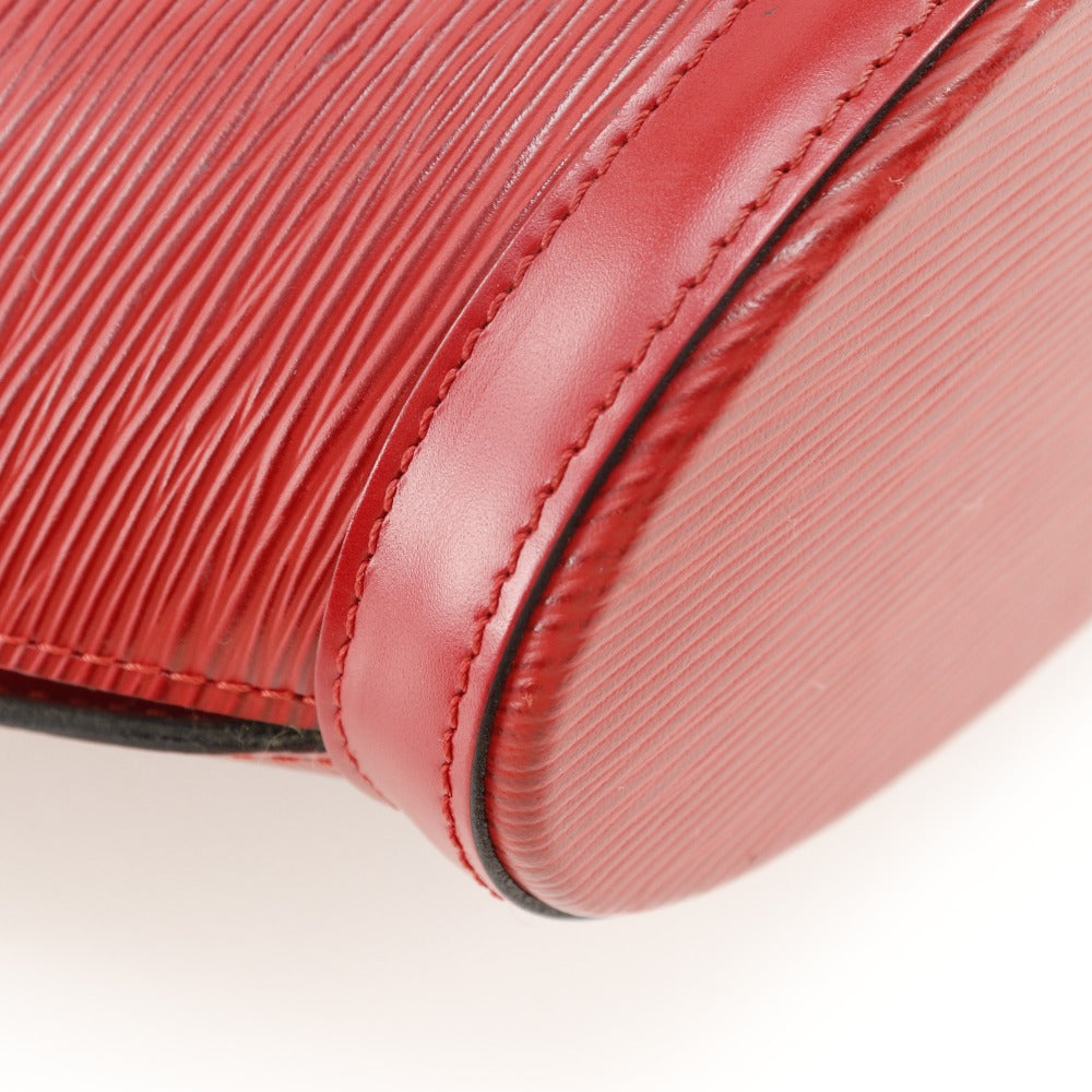 LOUIS VUITTON Shoulder Bag M52277 Epi Leather Red Sun jack Women