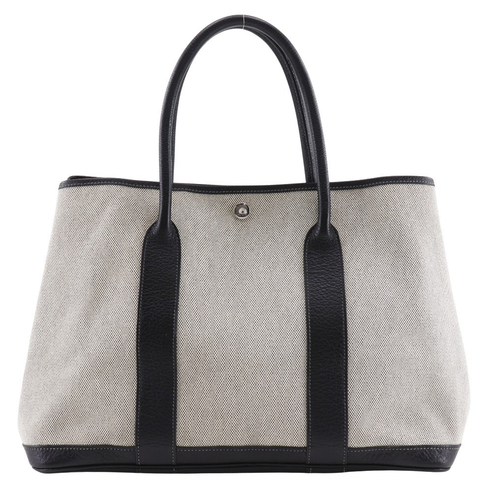HERMES Tote Bag Tower ash gray Garden party 36 PM