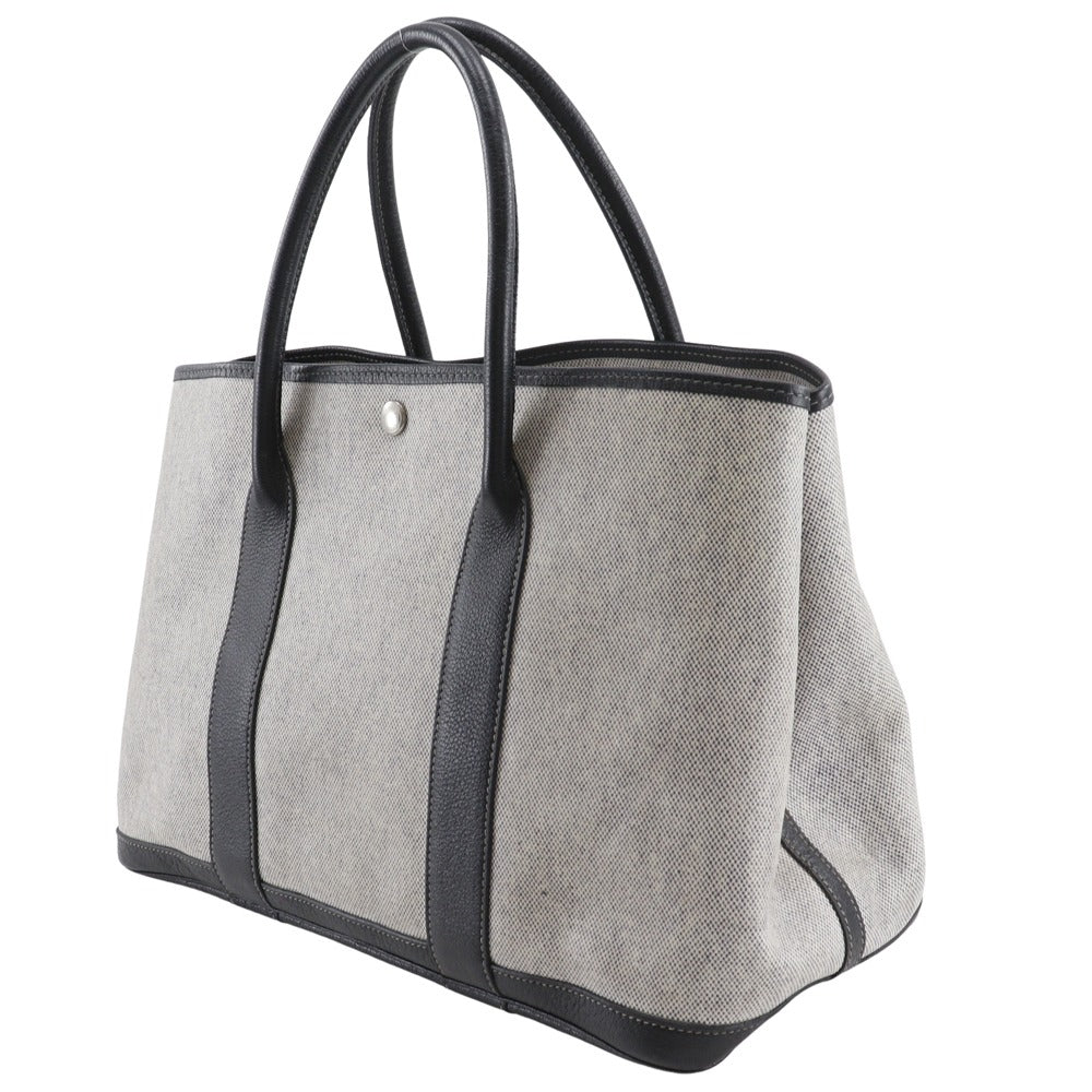 HERMES Tote Bag Tower ash gray Garden party 36 PM