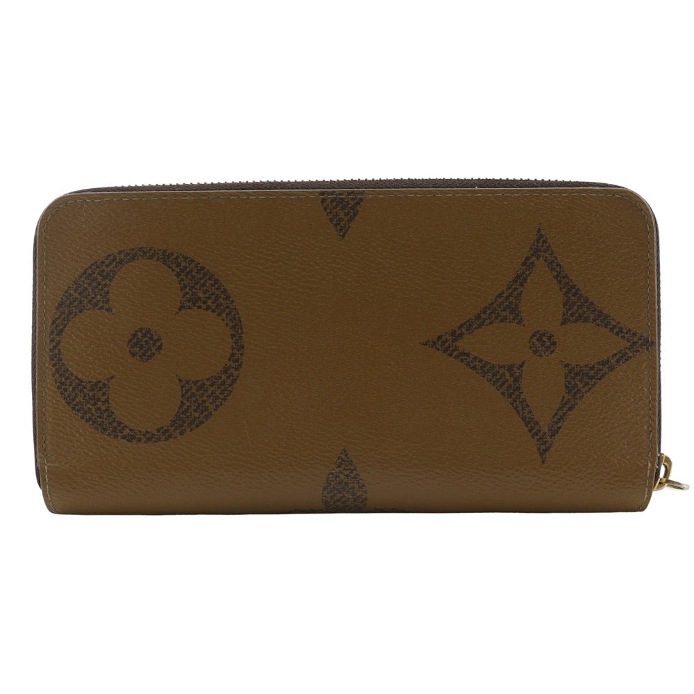 LOUIS VUITTON Long Wallet Purse M69353 Monogram canvas Brown Monogram Giant Reverse Zippy wallet
