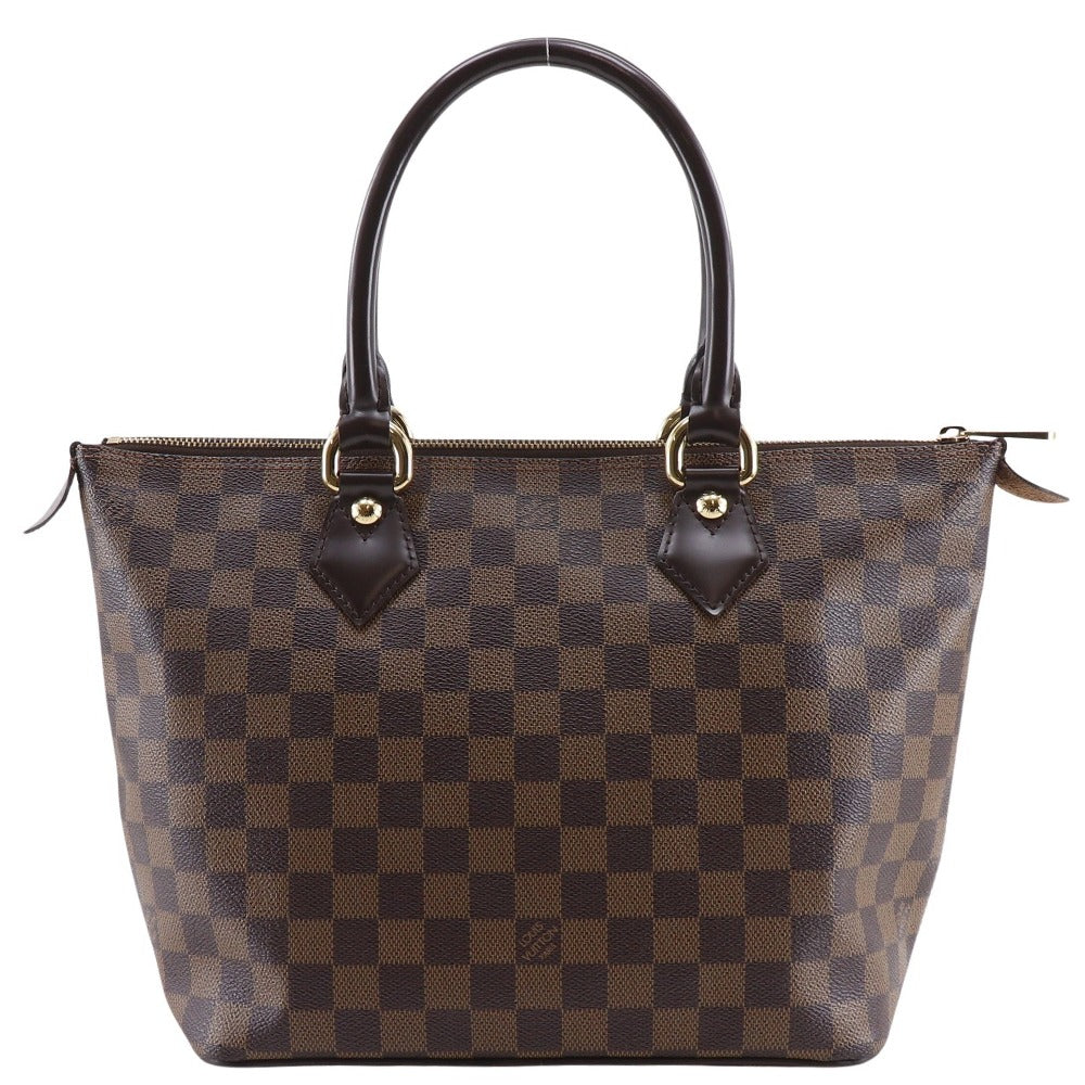 LOUIS VUITTON Handbag N51183 Damier canvas Brown Saleya PM