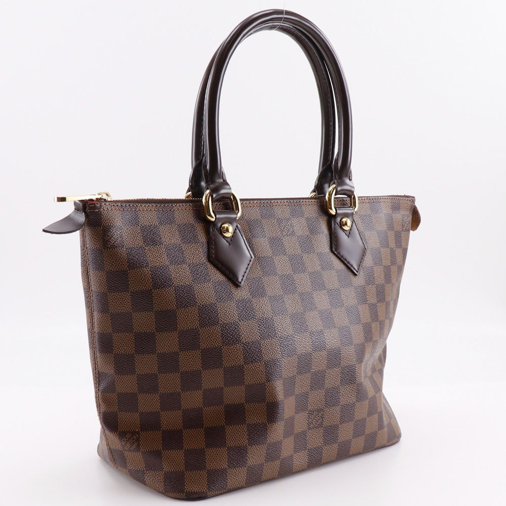 LOUIS VUITTON Handbag N51183 Damier canvas Brown Saleya PM
