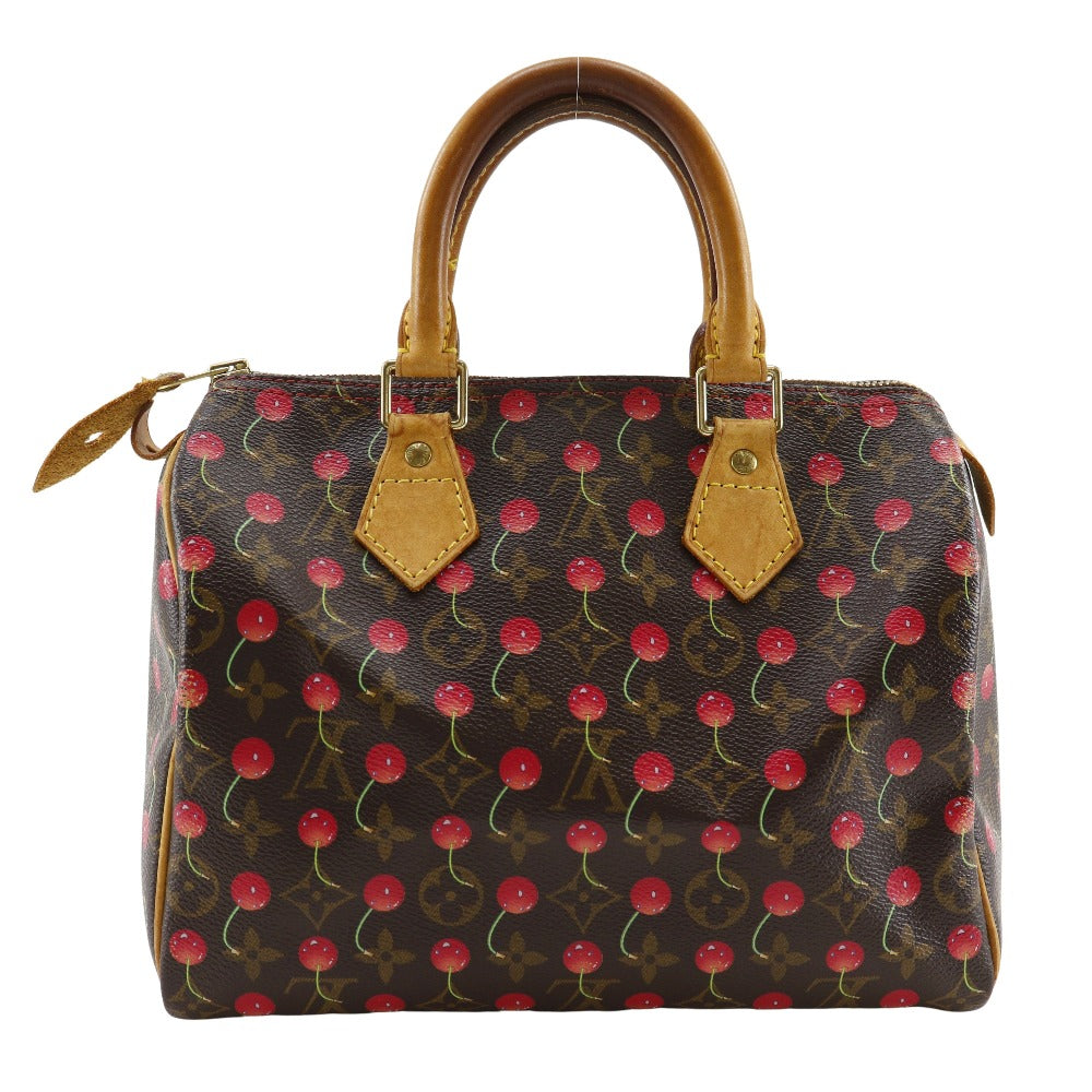 LOUIS VUITTON Handbag M95009 Monogram canvas Brown Cherry Speedy 25