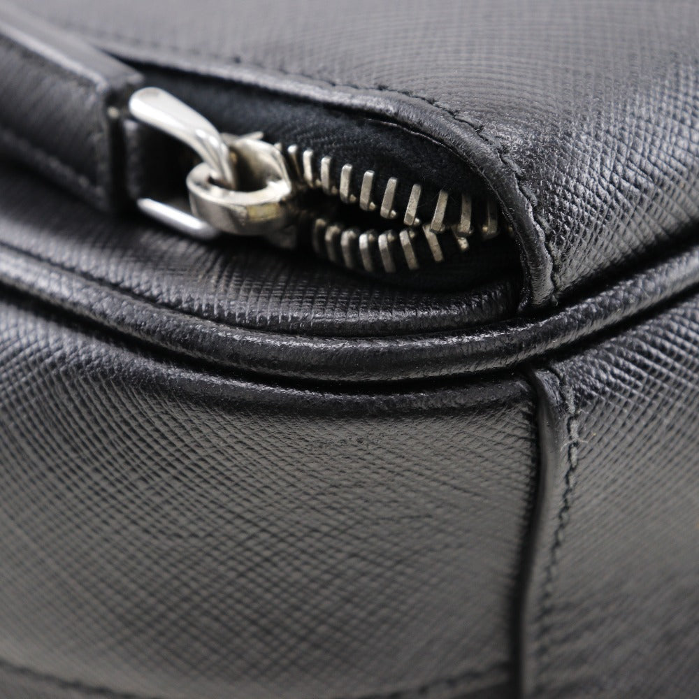 PRADA Shoulder Bag Safiano black Messenger bag mens