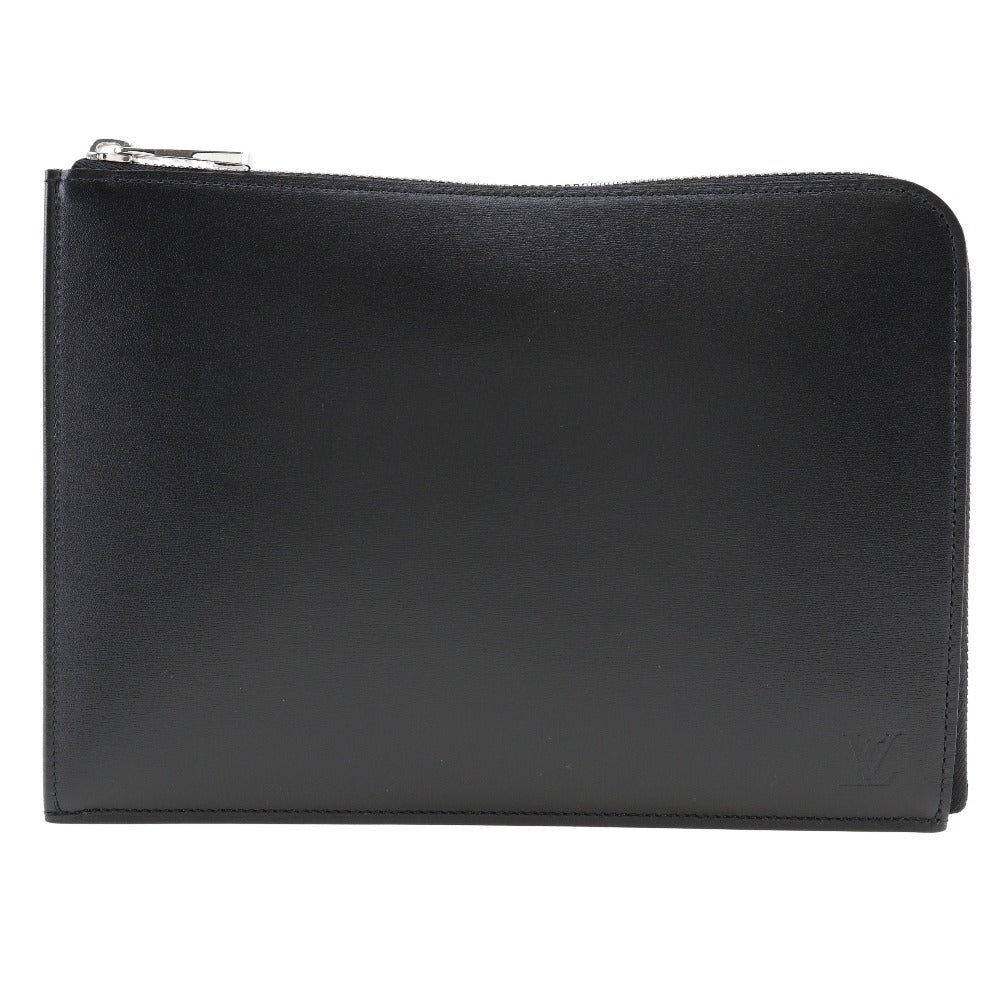 LOUIS VUITTON Clutch bag R99303 Calfskin black Nomad Pochette Jules PM mens