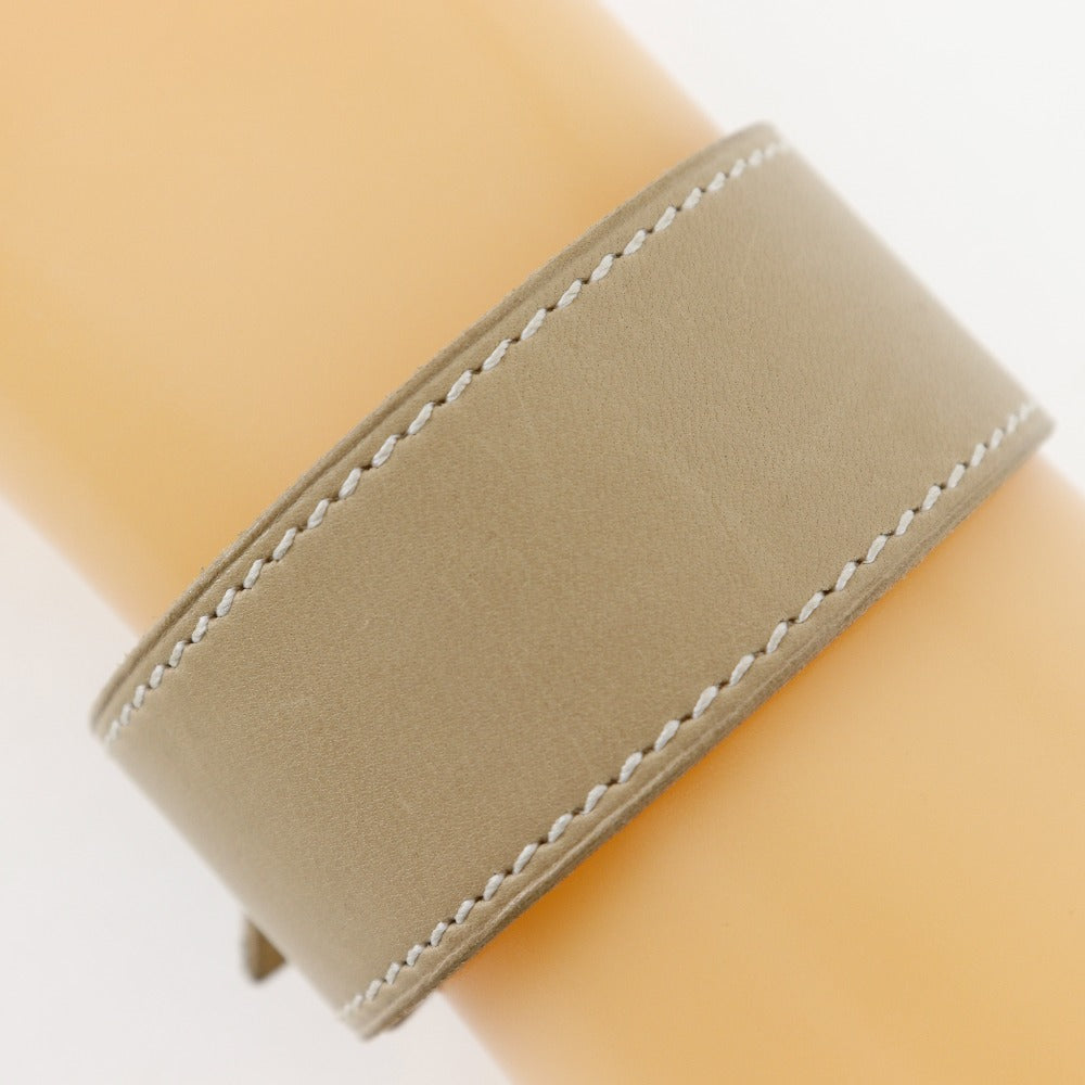 HERMES bracelet Calfskin beige Artemis Tuareg Women