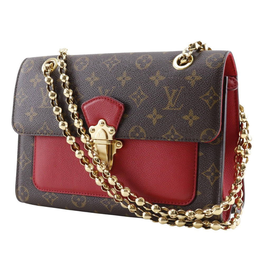 LOUIS VUITTON Shoulder Bag M41731 Monogram canvas Brown ChainShoulder Victoire Women
