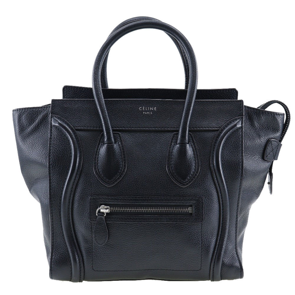 CELINE Handbag 167793 Calfskin black Micro shopper Luggage Women