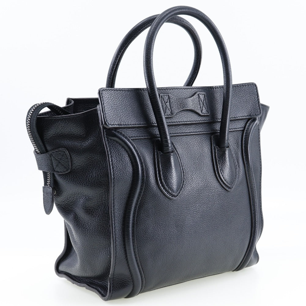 CELINE Handbag 167793 Calfskin black Micro shopper Luggage Women