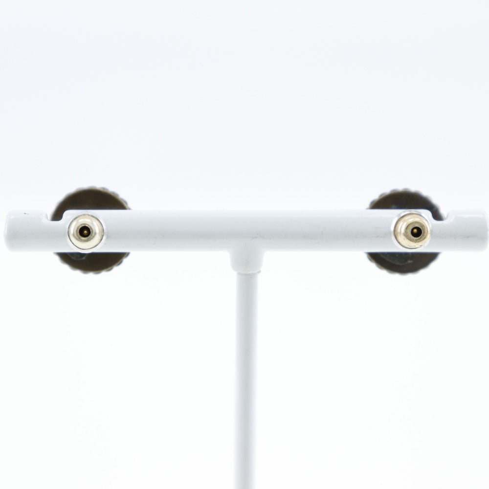 CHANEL Pierce metallic black COCO Mark Women(Unisex)