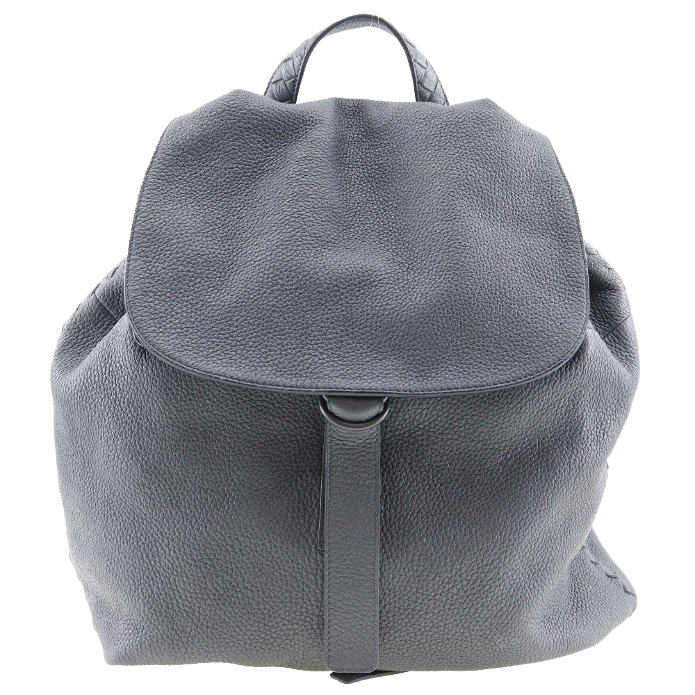 BOTTEGAVENETA Backpack Calfskin gray INTRECCIATO unisex(Unisex)