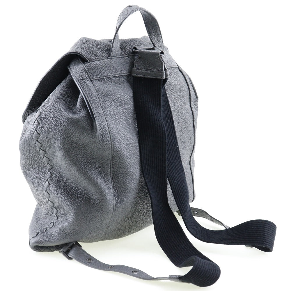 BOTTEGAVENETA Backpack Calfskin gray INTRECCIATO unisex(Unisex)