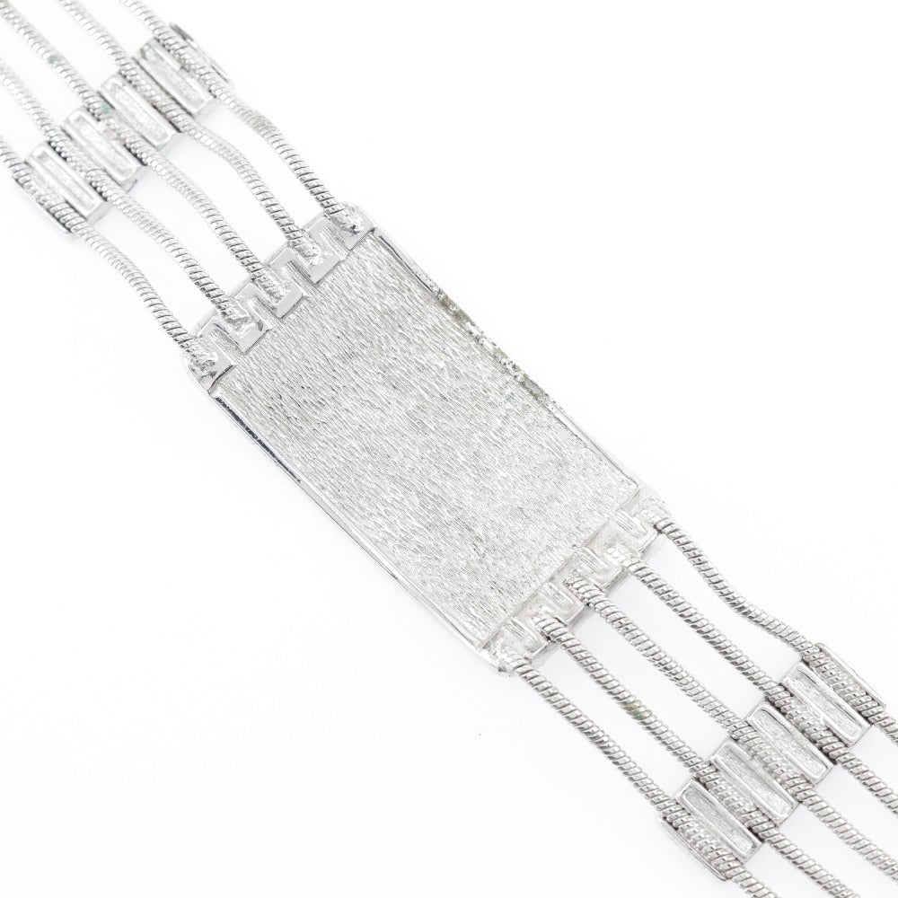Dior choker metallic Silver 5 hooks Trotter Women