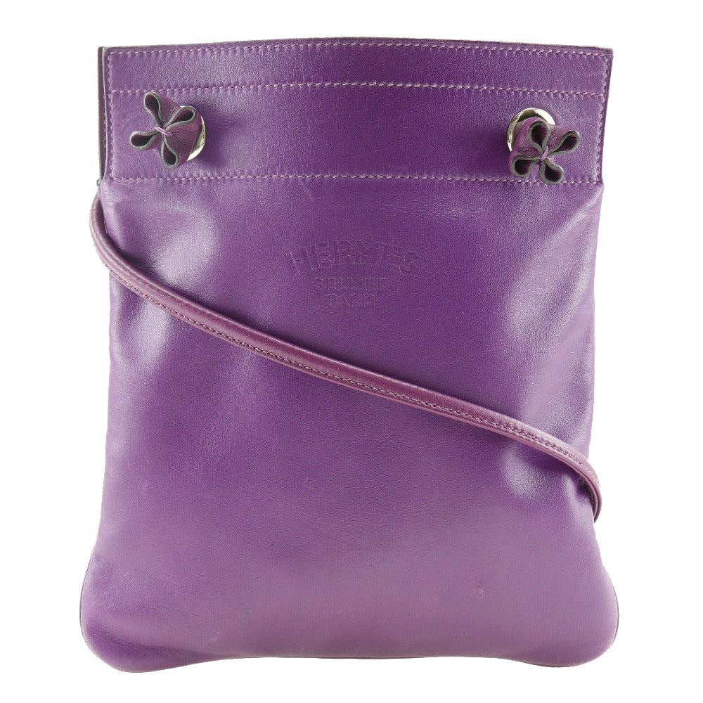 HERMES Shoulder Bag Vaux Swift purple Aline Mini Women