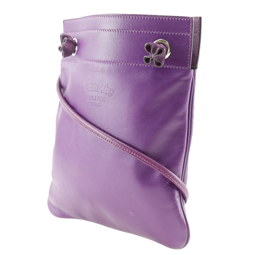 HERMES Shoulder Bag Vaux Swift purple Aline Mini Women