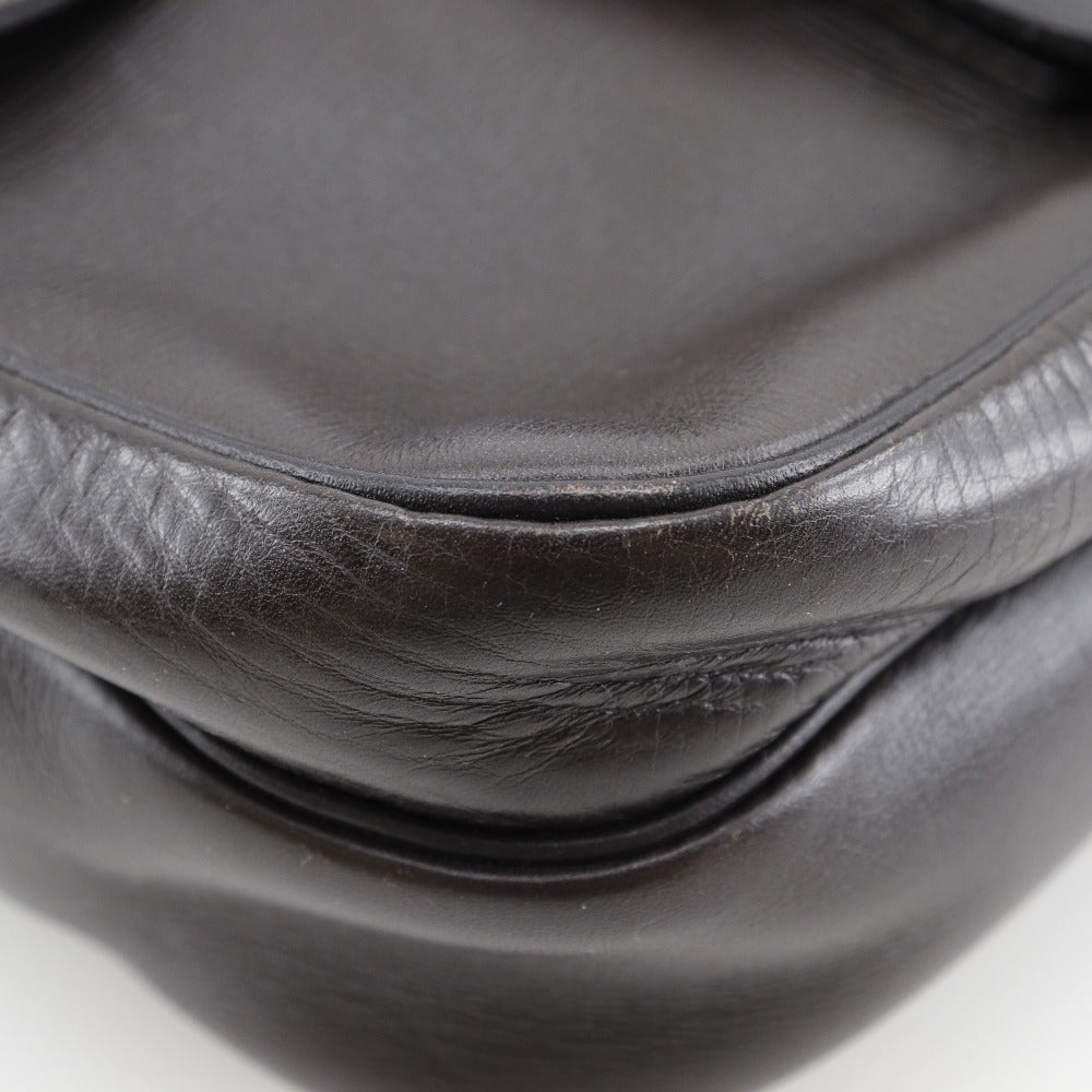 LOUIS VUITTON Shoulder Bag M92534 leather Brown Utah Irokuwa mens