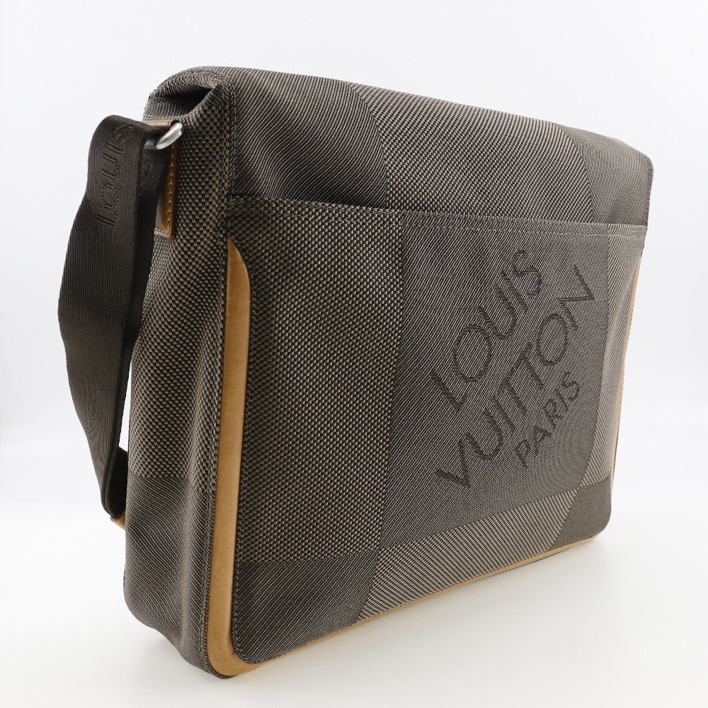 LOUIS VUITTON Shoulder Bag M93030 Damier Jean Canvas Brown Messager mens