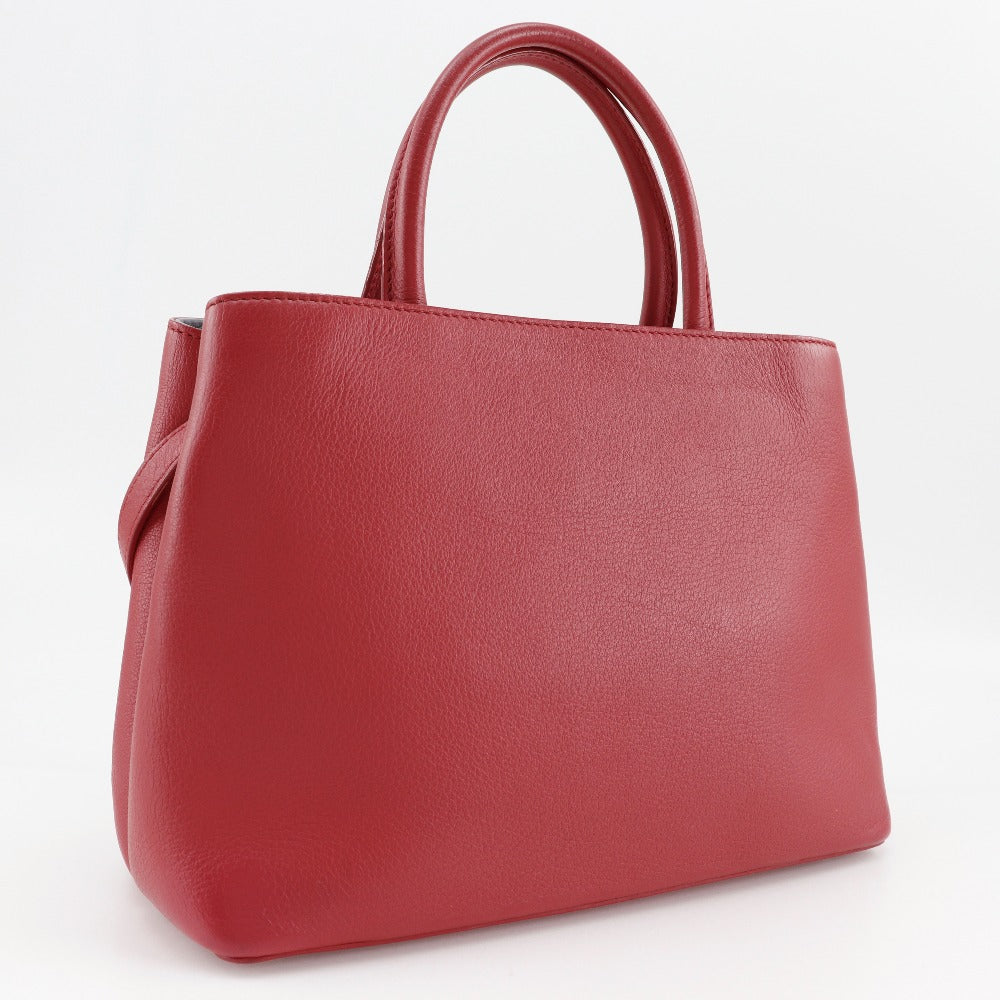 FENDI Handbag 8BH253 Calfskin Red 2WAYShoulder Petite to Jules Women