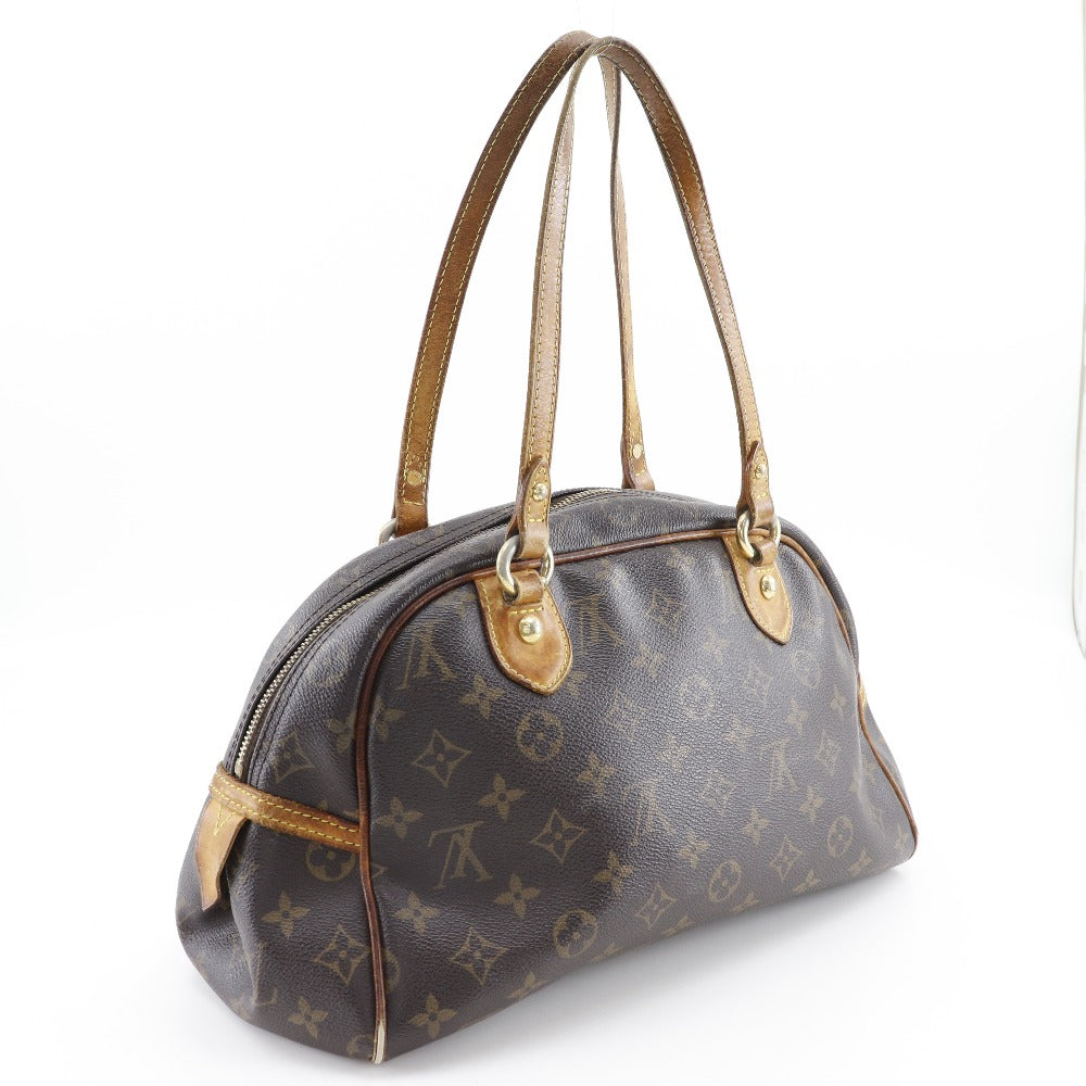 LOUIS VUITTON Shoulder Bag M95565 Monogram canvas Brown Montorgueil PM Women