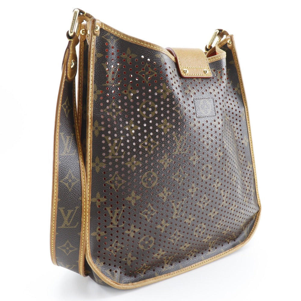 LOUIS VUITTON Shoulder Bag M95174 Monogram Perfo Brown / orange Musette Women