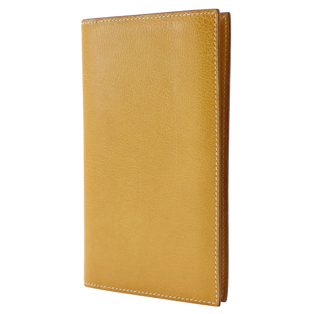 HERMES Notebook cover Shave yellow Agenda Vision Women(Unisex)