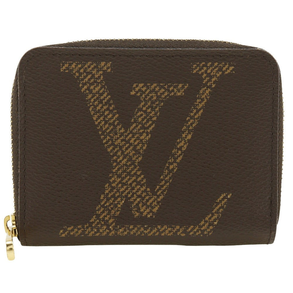 LOUIS VUITTON Coin case M69354 Monogram giant canvas Brown Zip around purse unisex(Unisex)