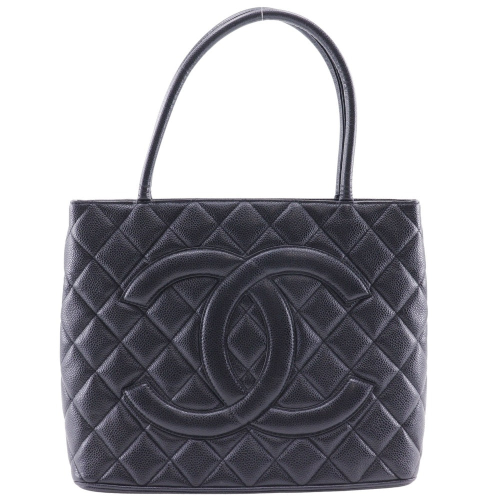CHANEL Tote Bag Caviar skin black Replica Tote Women