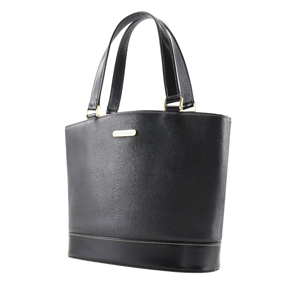 BURBERRY Handbag Calfskin black Tote Bag shadow horse With logo Women