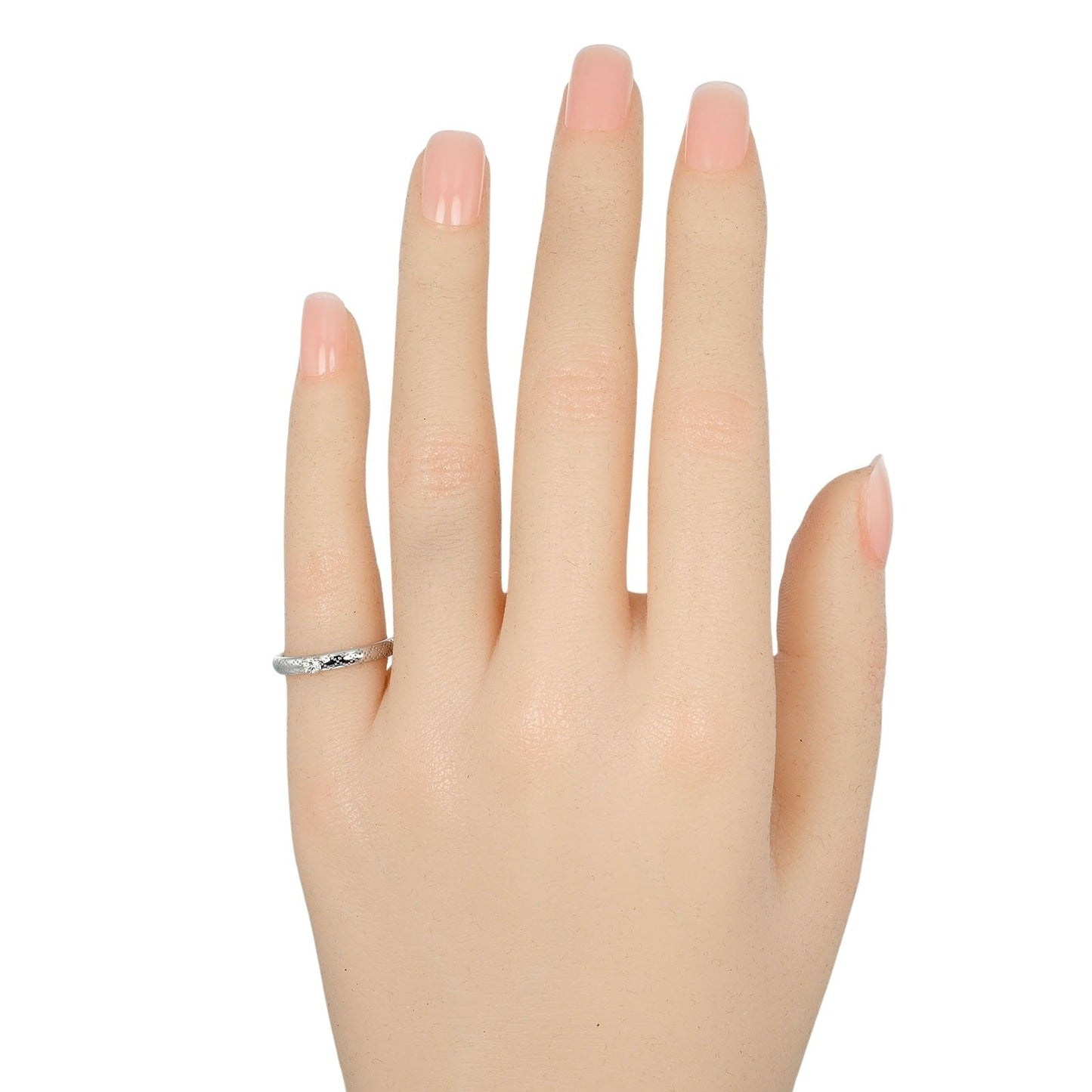 GUCCI Ring K18 White Gold, Diamond Silver Diamantissima 7