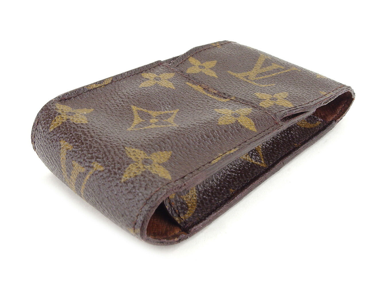 LOUIS VUITTON Cigarette case M63024 Brown Etui cigarette