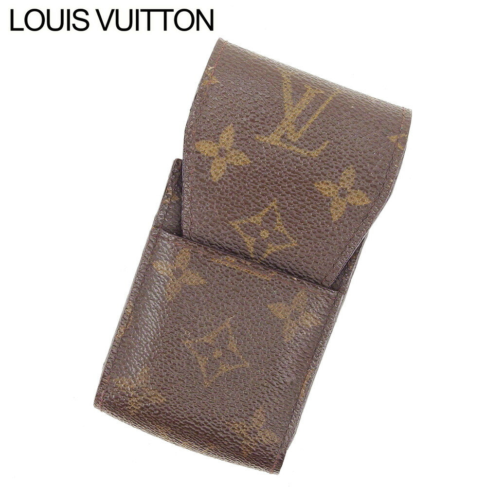 LOUIS VUITTON Cigarette case M63024 Brown brown Etui cigarette