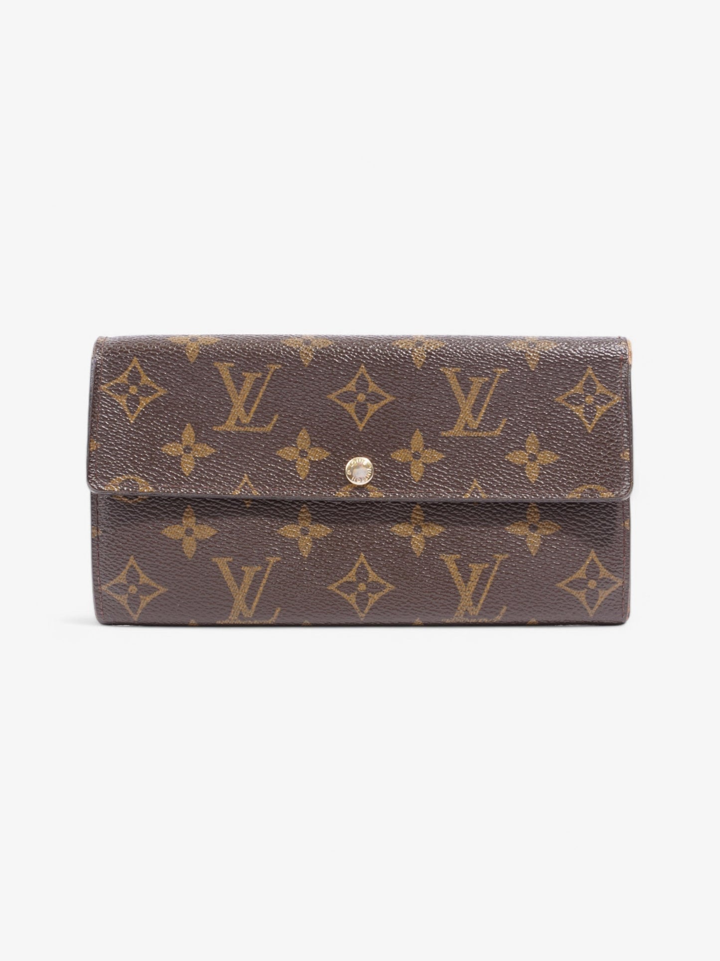 Louis Vuitton Sarah Wallet Monogram Coated Canvas
