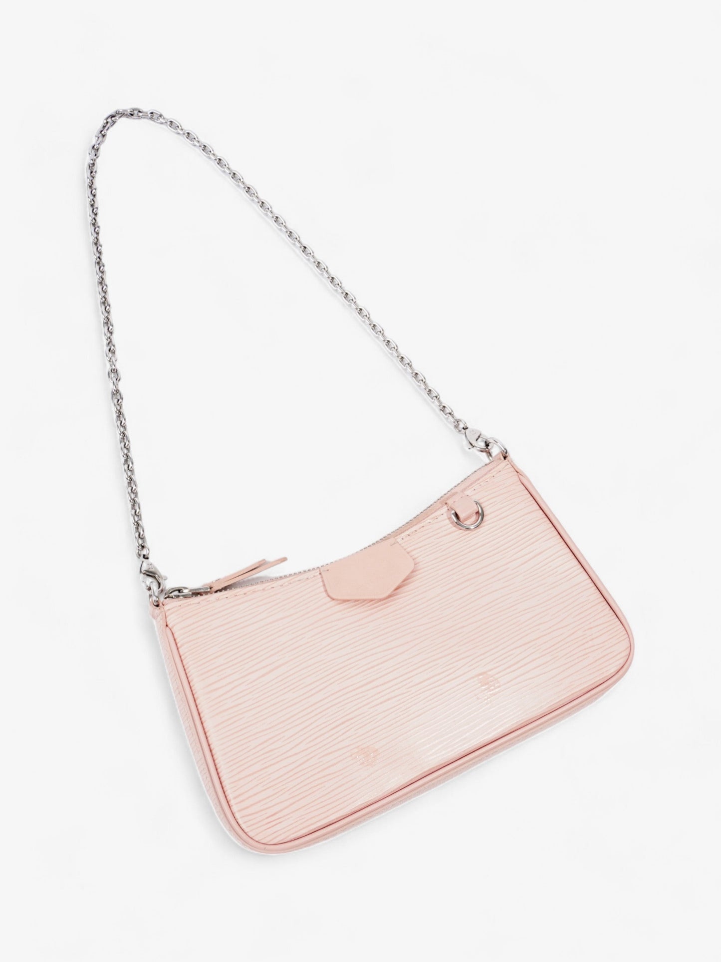 Louis Vuitton Easy Pouch On Strap Rose Ballerine Epi Leather