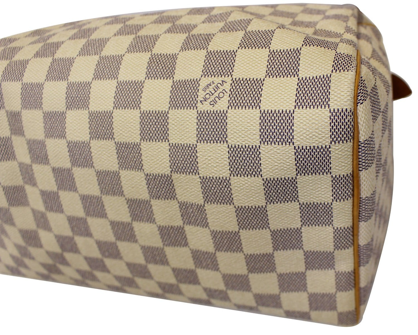Louis Vuitton Damier Azur Speedy 30 Satchel Handbag