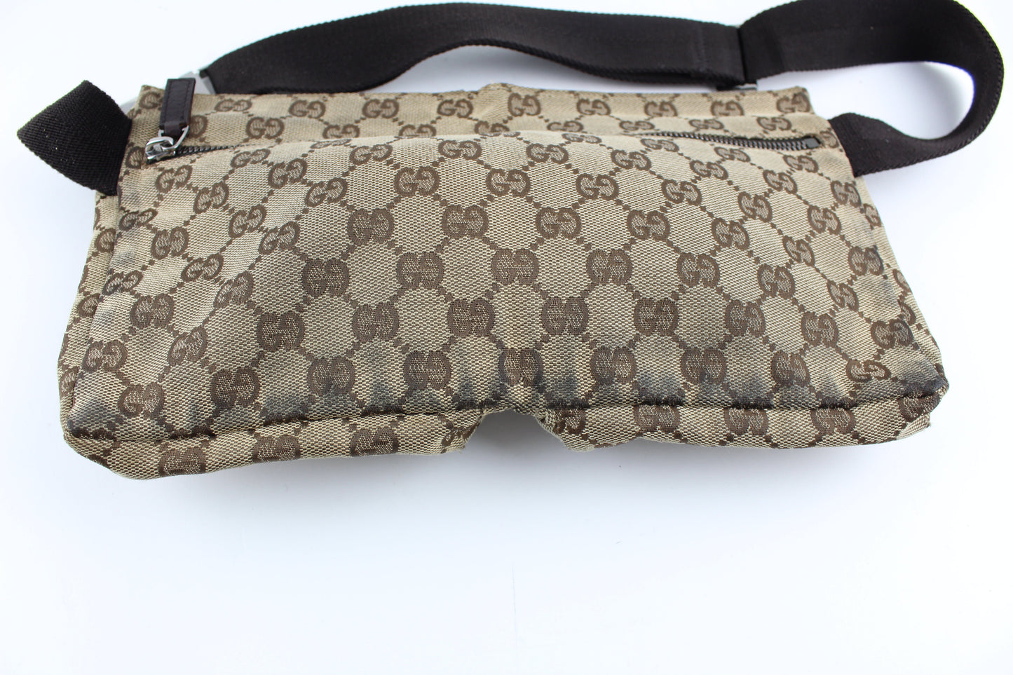 GUCCI GG CANVAS WAIST BAG