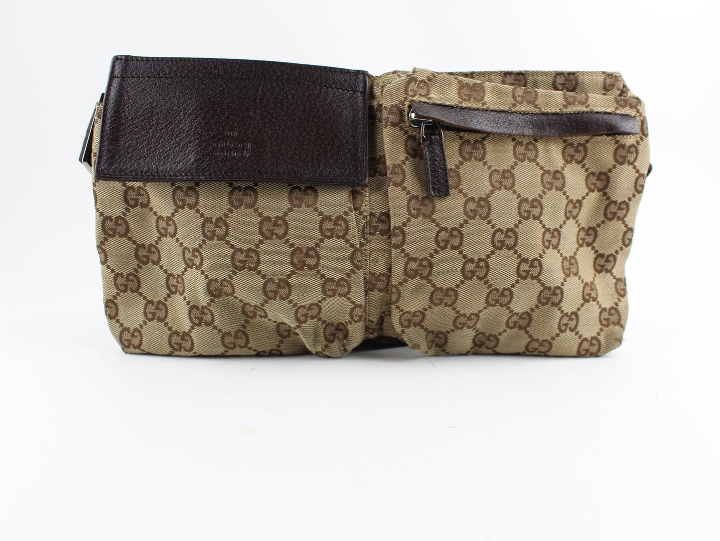 GUCCI GG CANVAS WAIST BAG