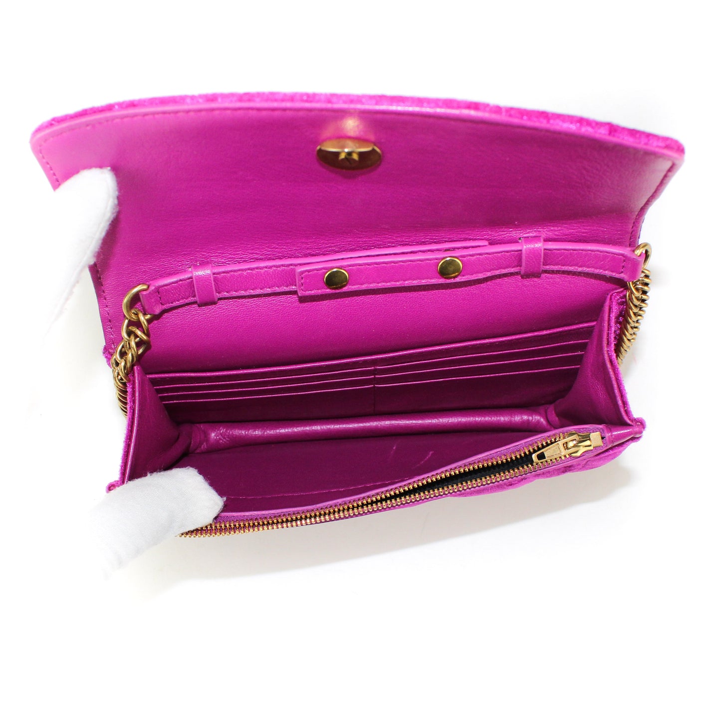 Balenciaga Velvet BB Chain Bag