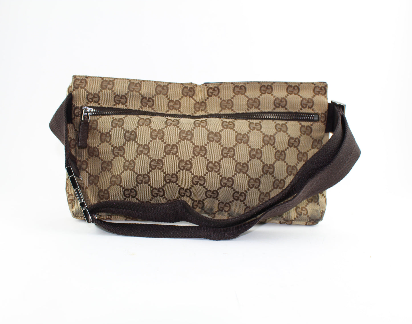 GUCCI GG CANVAS WAIST BAG