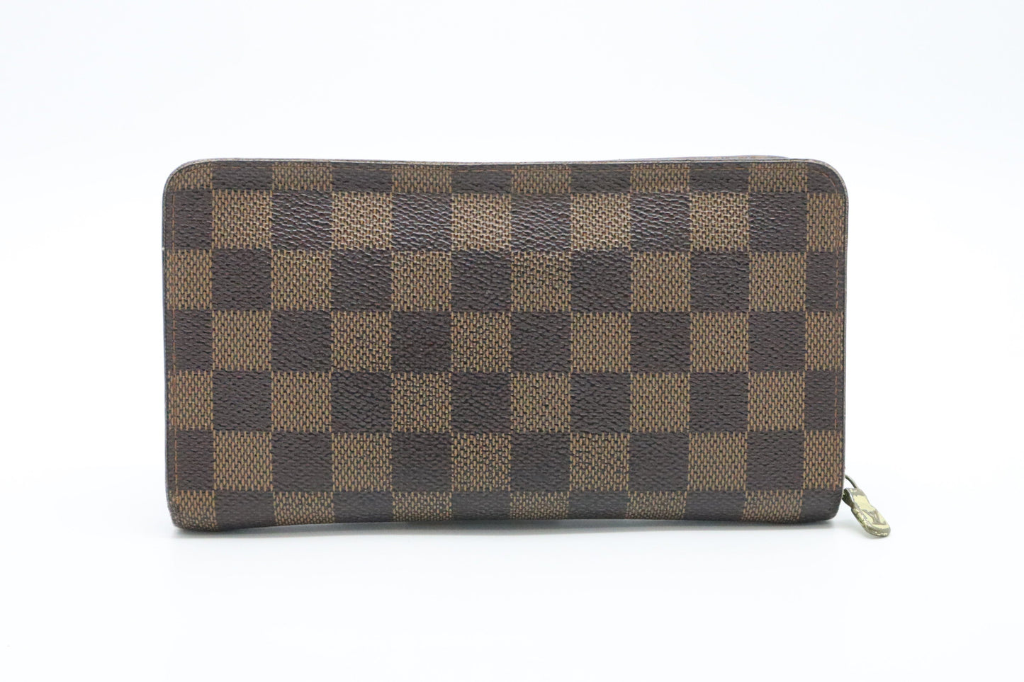 Louis Vuitton Zip Wallet in Damier Ebene Canvas