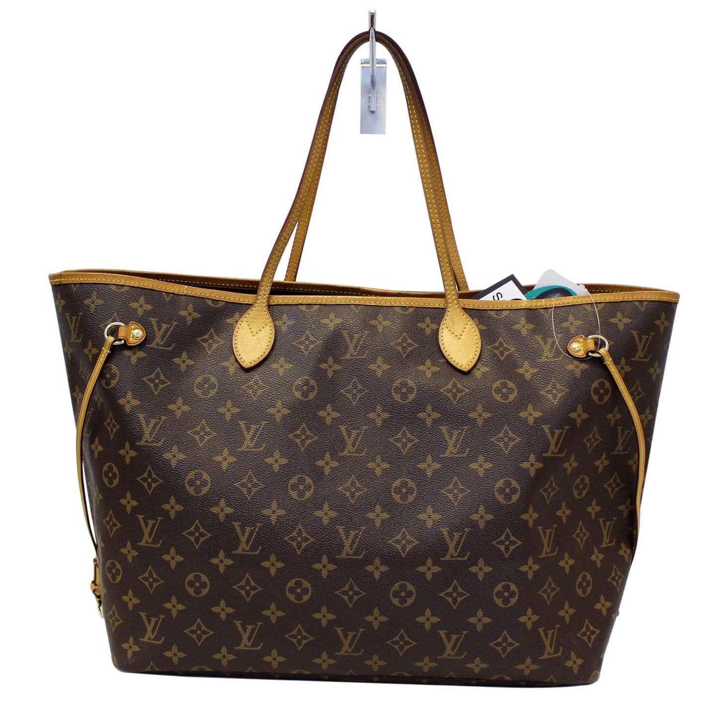 LOUIS VUITTON Monogram Canvas Neverfull GM Brown Tote Bag