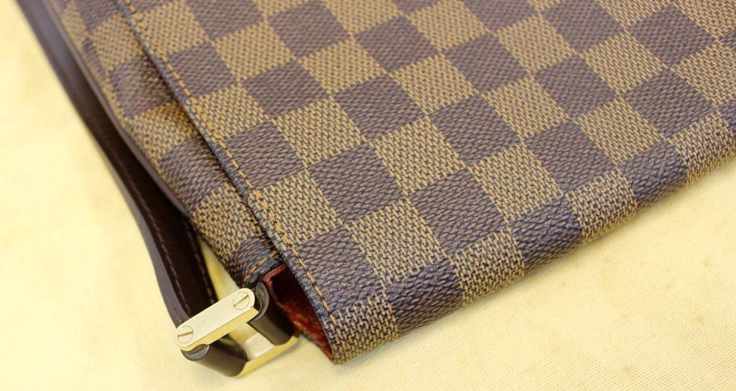 LOUIS VUITTON Damier Ebene Musette Salsa Crossbody Bag