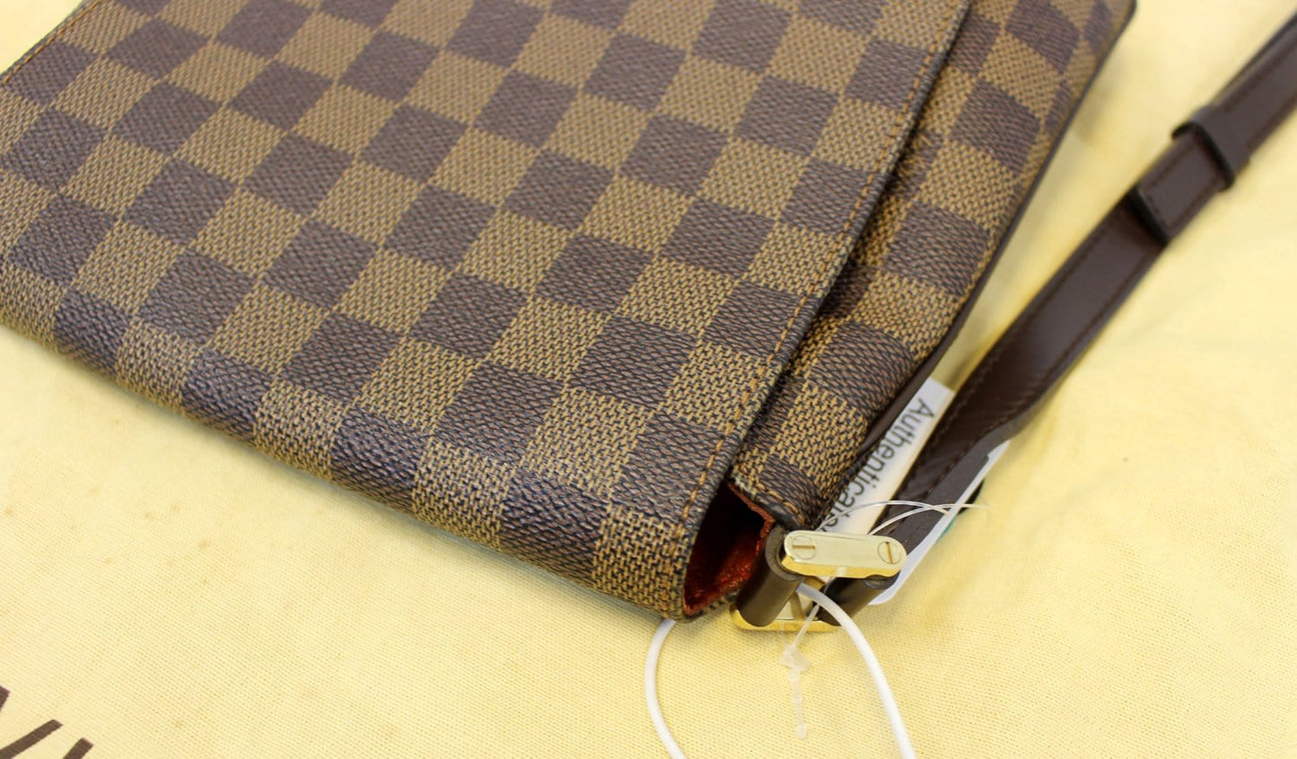 LOUIS VUITTON Damier Ebene Musette Salsa Crossbody Bag
