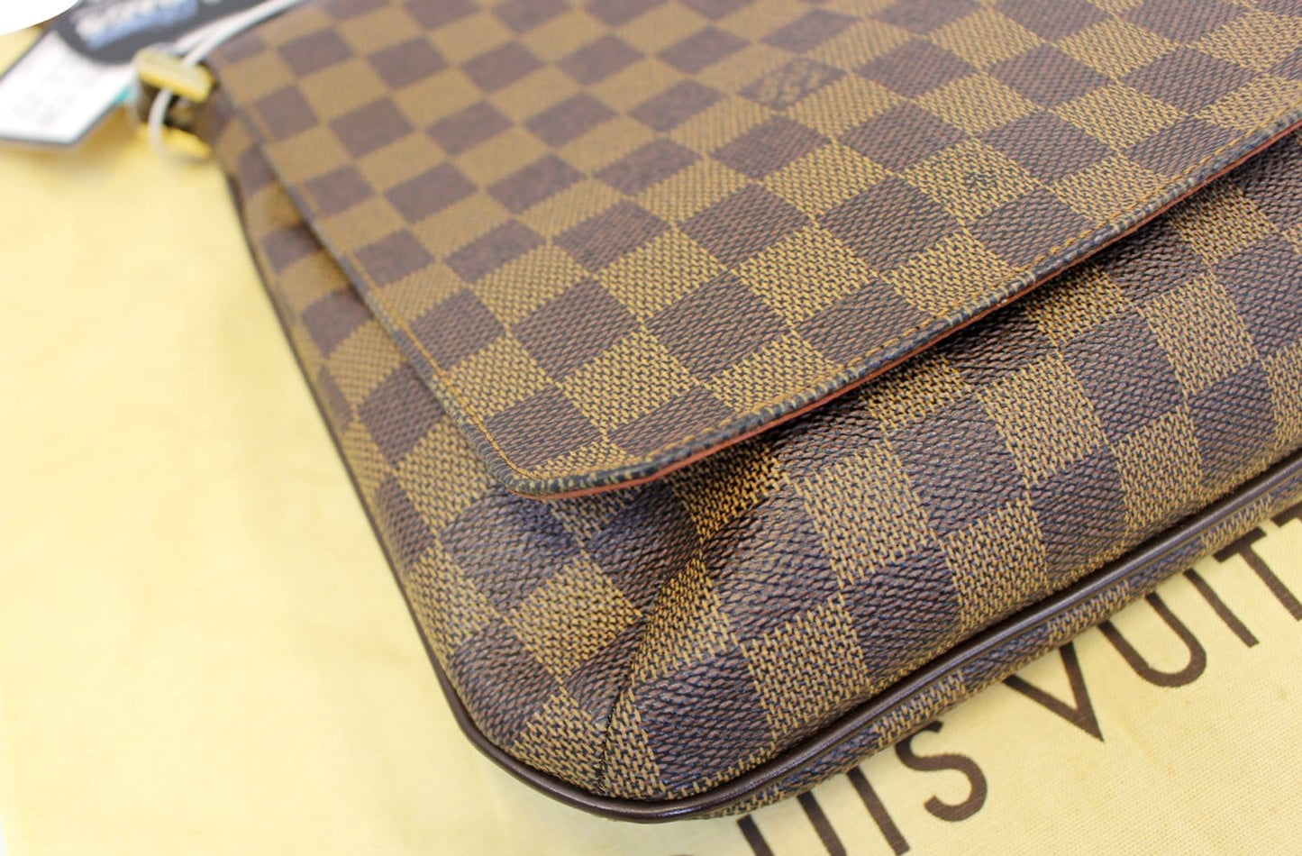 LOUIS VUITTON Damier Ebene Musette Salsa Crossbody Bag