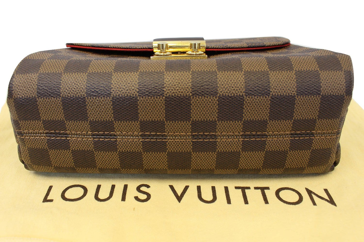 LOUIS VUITTON Damier Ebene Croisette Shoulder Crossbody Bag
