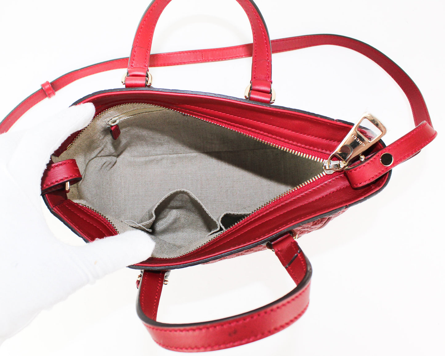 Gucci Guccissima Small Bree Shoulder bag