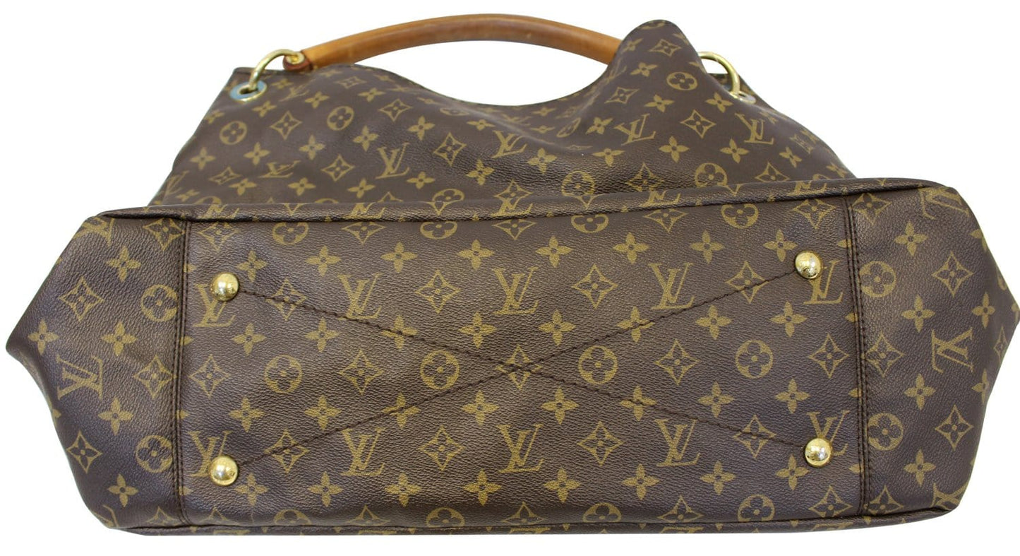 LOUIS VUITTON Monogram Canvas Artsy GM Tote Hobo Handbag
